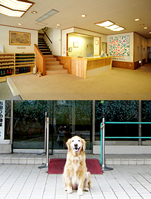 だいこく館のロビー